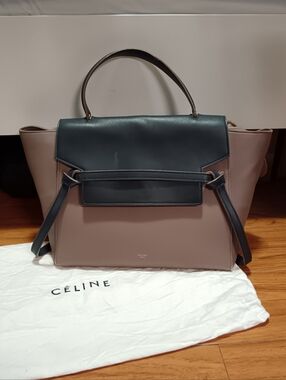 Celine Colourblock Mini Belt Bag.